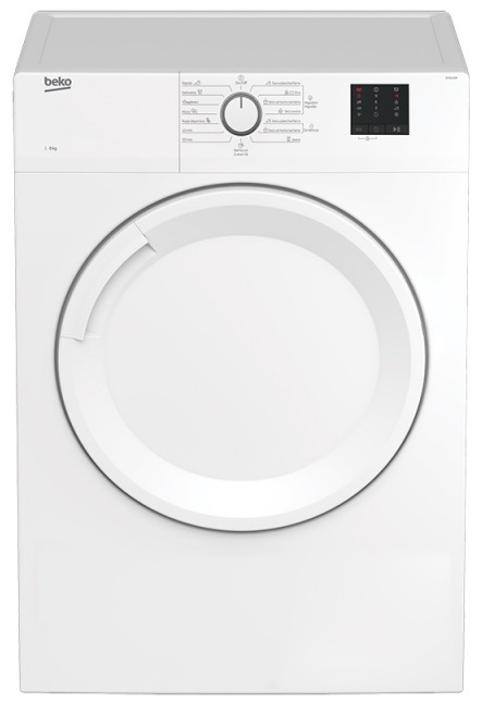 SECADORA BEKO DV8120N 8KG EVACUACION TEMPORIZADOR AQUAWAVE 15 PROGRAMAS DISPLAY (SUSTITUYE A DV7110)
