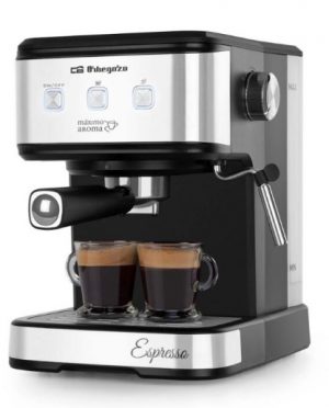CAFETERA ORBEGOZO EX5200 20BAR 1.6L 850W CAFE MOLIDO Y MONODOSIS CONTROL ELECTRONICO DEPOS. 1.5L