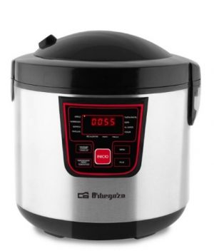 OLLA ORBEGOZO MCP6000 PROGRAMABLE 5L 860W INOX PANTALLA LCD 11 PROGRAMAS