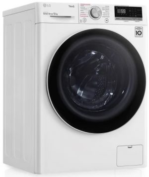 LAVADORA LG F4WV5012S0W 12KG 1400RPM CLASE B DIRECT DRIVE FUNCION VAPOR WIFI DISPLAY