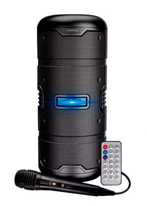 ALTAVOZ INFINITON K50 NEGRO PORTATIL BLUETOOTH 50W BATERIA LITION FUNCION KARAOKE LUZ LED