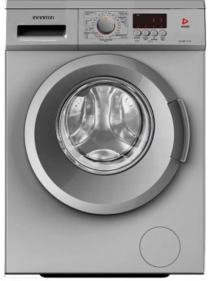 LAVADORA INFINITON WM-PL8 INOX 8KG 1400RPM CLASE E 23 PROGRAMAS DISPLAY INICIO DIFERIDO