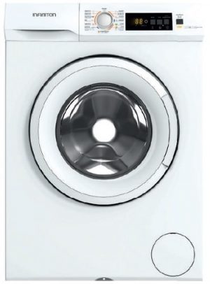 Lavadora Infiniton WMD812 - 8KG, 1200RPM, 15 Programas, Clase D, Display LED, Inicio Diferido, Blanco Impecable