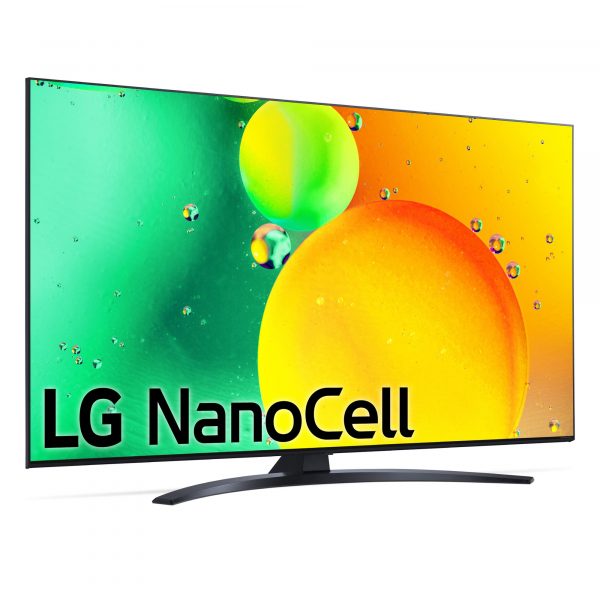 TV LED LG 65NANO766QA 65"INCH" 164 CMS UHD 4K NANOCELL SMART TV WEBOS22 WIFI 802 MAGIC REMOTE 3 USB DVB-T2/C/S2