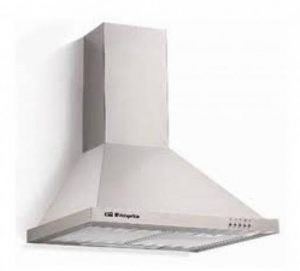 Campana Orbegazo DS48170BIN 70CMS Inox Decorativa – Alta Potencia, Estilo y Eficiencia Energética