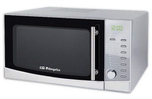 Microondas Orbegozo MIG3420 34L 1000W con Grill 1300W y 10 Niveles