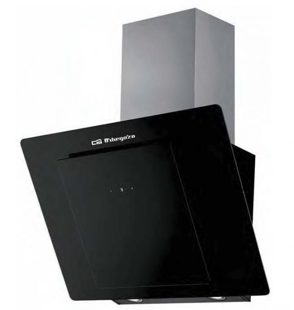 Campana Orbegazo DS80190N 90CMS Cristal Negro Decorativa – Eficiencia A y Diseño Elegante