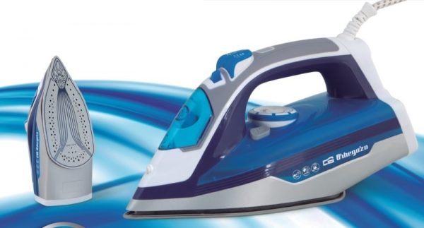 PLANCHA ORBEGOZO SV2670 VAPOR 2600W SUELA CERAMICA