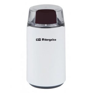 Molinillo de Café Orbegozo MO3200 200W - Cuchilla de Acero Inoxidable, Cuenco de Acero, Tapa con Pulsador de Seguridad