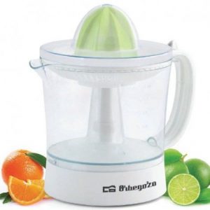 Exprimidor Orbegozo EP2210 1,2L - Potencia de 40W, Sistema Anti-Goteo, 2 Conos y Función Automática de Giro