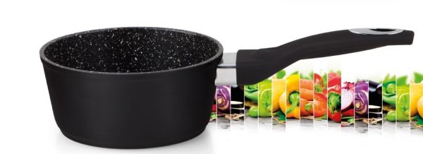 CAZO ORBEGOZO CFB1016 1.2L 16 CM ALUMINIO FORJADO Y REVESTIMIENTO DE MARMOL