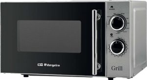 MICROONDAS ORBEGOZO MIG2550 20 LITROS INOX GRILL 700W