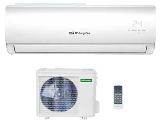 AIRE ACONDICIONADO ORBEGOZO FDI93 INVERTER 2637 FRIGORIAS 2930 KILOCALORIAS A++ GAS R32 *=*