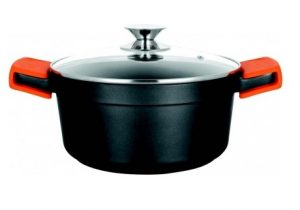 CACEROLA ORBEGOZO CDH3020 FULL INDUCCION 20CM RECUBRIMIENTO ANTIADHERENTE TAPA CRISTAL TEMPLADO