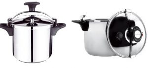 OLLA ROMO RO-OPC-10L CLASICA 10 LITROS TRADICIONAL ASAS LATERALES VALVULA DE SEGURIDAD