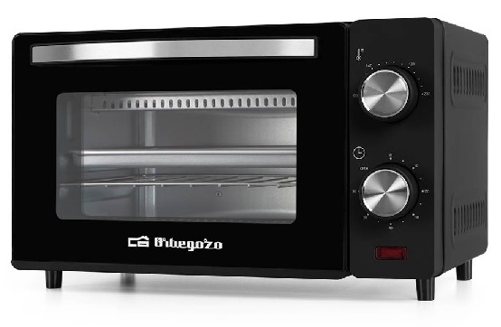 HORNO ORBEGOZO HO980 NEGRO 10 LITROS 650W