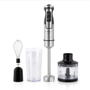 BATIDORA ORBEGOZO BT2760 INOX CON VASO 600ML Y PICADORA 500ML