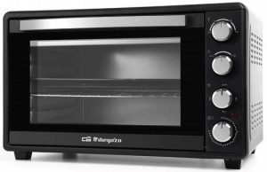Horno Orbegozo HOT456 - Convección, 45L, 2000W, Negro