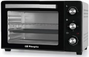 Horno Orbegozo HOT306 Convección 30L 1500W Negro, Temporizador 60 Min
