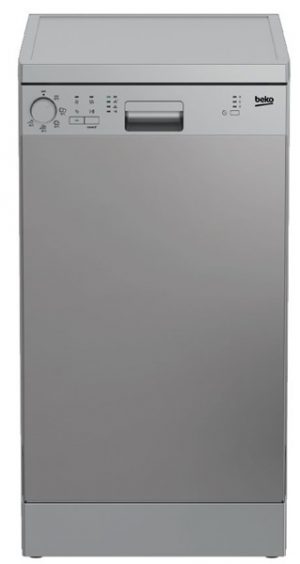 LAVAVAJILLAS BEKO DVS05024X INOX 45CM 10 CUBIERTOS 5 PROGRAMAS MEDIA CARGA A++ (SUSTITUYE A DFS05013X)