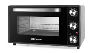 Horno Orbegozo HOT386 - Convección, 38L, 2000W, Negro