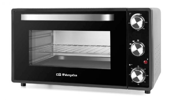 Horno Orbegozo HO385 Sobremesa - 38L, 2000W, Negro, Temporizador 90 Min