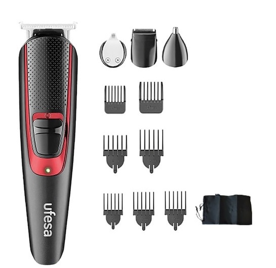 CORTAPELOS UFESA GK6950 CUCHILLAS CON REVESTIMIENTO DE TITANIO AUTONOMIA 120 MIN BOLSA ALMACENAJE 6025113