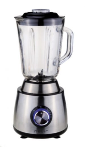 BATIDORA NEVIR NVR8410BVM INOX VASO DE CRISTAL 1,5 LITROS 400W BASE INOX 5 VELOCIDADES Y PULSE