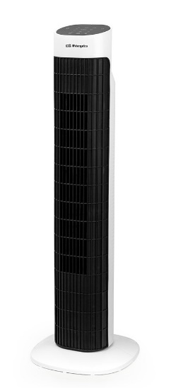 Ventilador Torre Orbegozo TWM0930 45W 3 Modos Oscilante con Mando y Temporizador