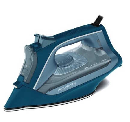 Plancha Rowenta DW4346D1 Express Steam 2600W con Golpe de Vapor de 200g, Suela Microsteam y Protección Anti-Goteo