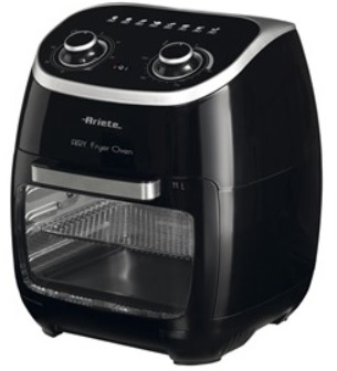 FREIDORA ARIETE 4619 HORNO SALUDABLE DE AIRE CALIENTE AIRFRYER 11L DISPLAY DIGITAL 2000W 7 PROGRAMAS