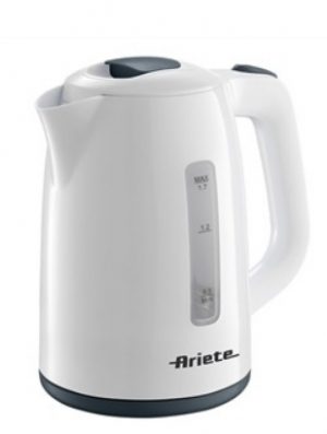 HERVIDOR ARIETE 2875 FILTRO EXTRAIBLE BOQUILLA ANCHA INDICADOR NIVEL DE AGUA 2200W 1,7 L