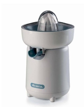 Exprimidor Ariete 417/01 40W - Doble Sentido de Rotación, Boquilla Antigoteo, 2 Conos y Directo al Vaso Magnífico