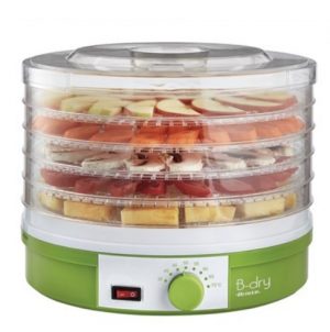 DESHIDRATADORA ARIETE 616 TERMOSTATO REGULABLE 5 CESTAS APILABLES 245W BOTON ENCENDIDO/APAGADO