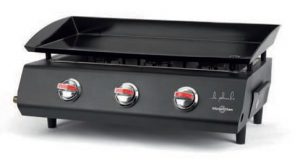 HORNILLO A GAS VITROKITCHEN PG330NB TIPO PLANCHA 3 QUEMADORES A GAS 71X47X28