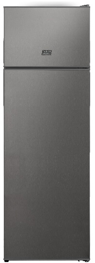 Frigorífico Newpol NWFR160X Look Inox 160cm 243L LessFrost Clase E