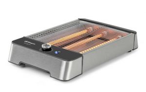 TOSTADOR ORBEGOZO TO2030 HORIZONTAL 6 POSICIONES 600W CUERPO DE ACERO TEMPORIZADOR BANDEJA RECOGE MIGAS